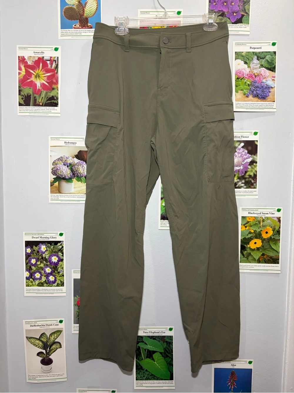 lululemon athletica Olive Cargo Pants